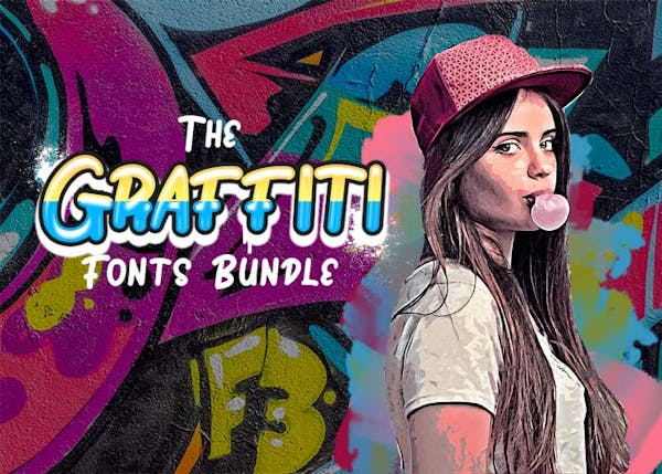 Graffiti-fonts