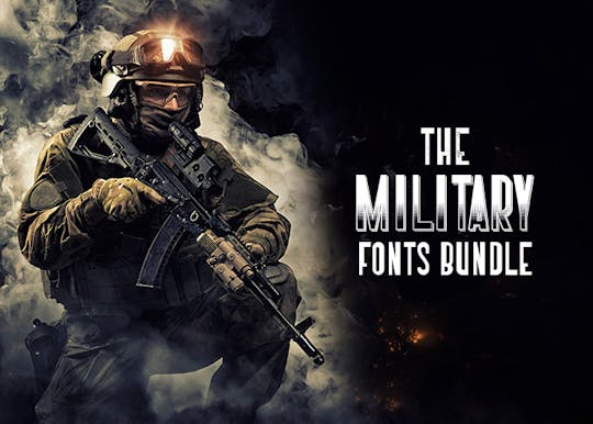 Military Fonts-Bundle