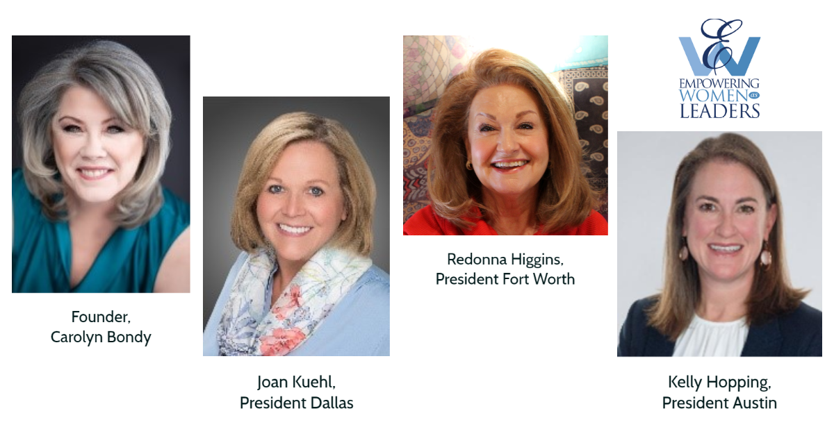 Founder and presidents in order of appearance Carolyn Bondy, JOan Kuehl, Redonna Higgins, Kelly Hopping