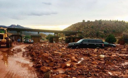 Flash Flooding Zion National Park