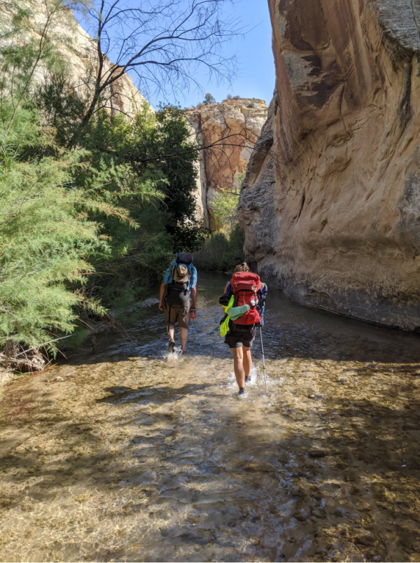 Backpacking Escalante River, Utah