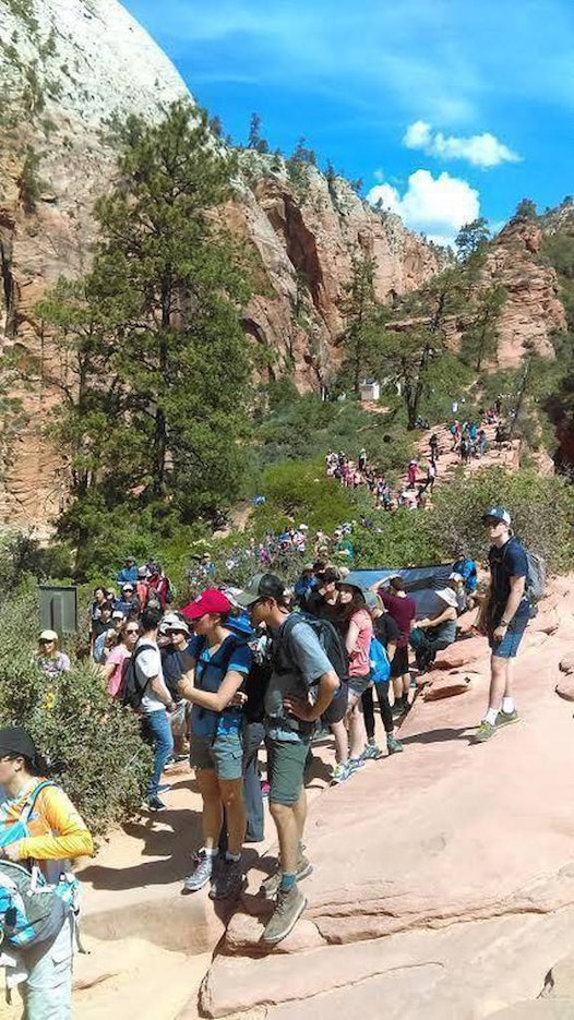 Angels Landing trailhead, Zion