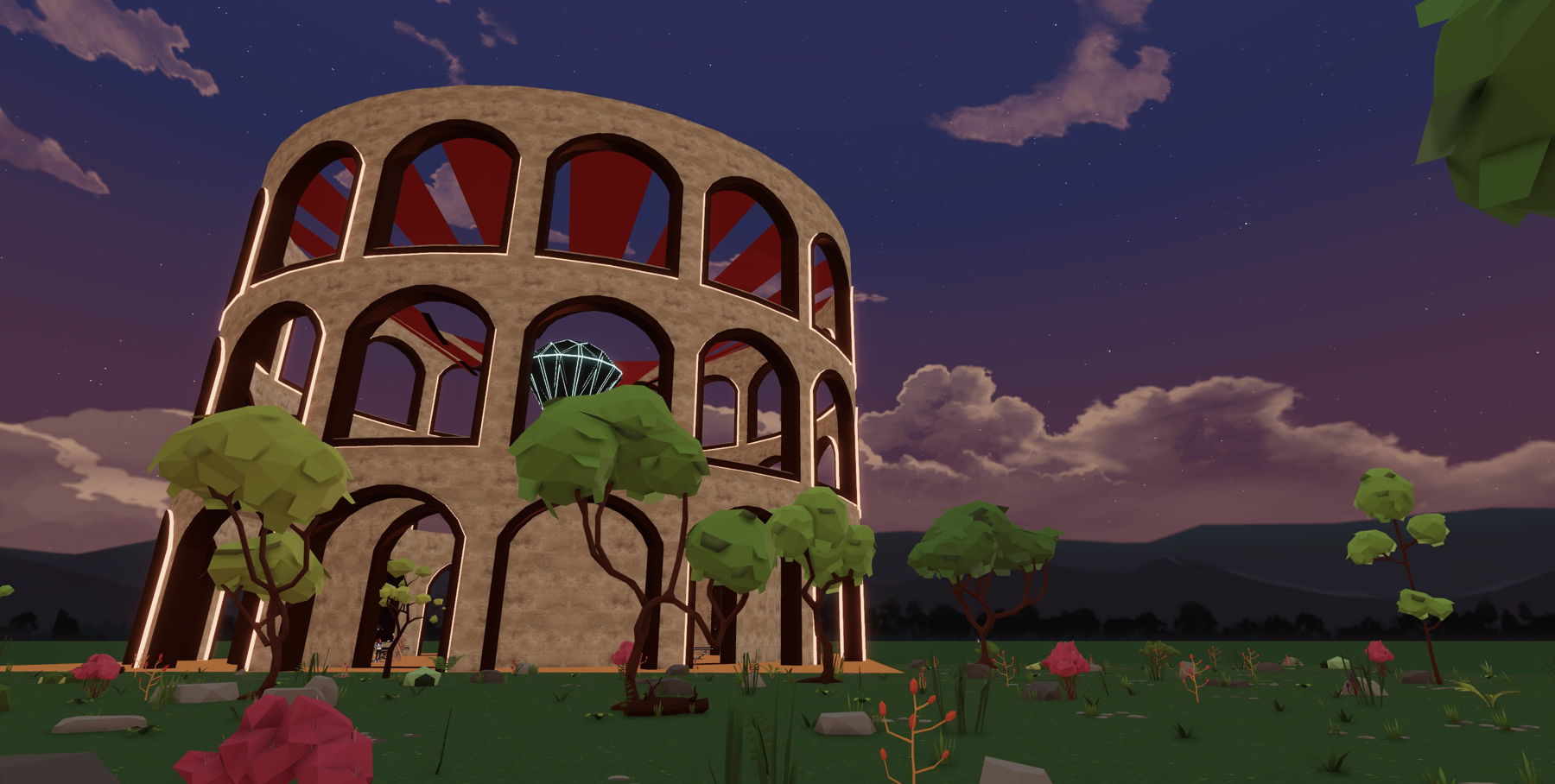 Colosseum venue in Decentraland