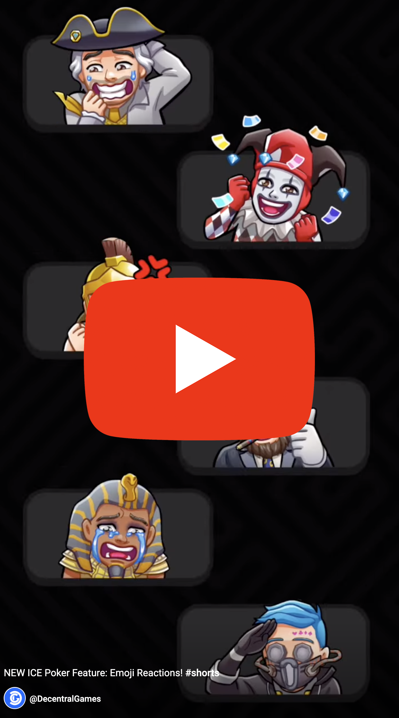 Emoji reaction video