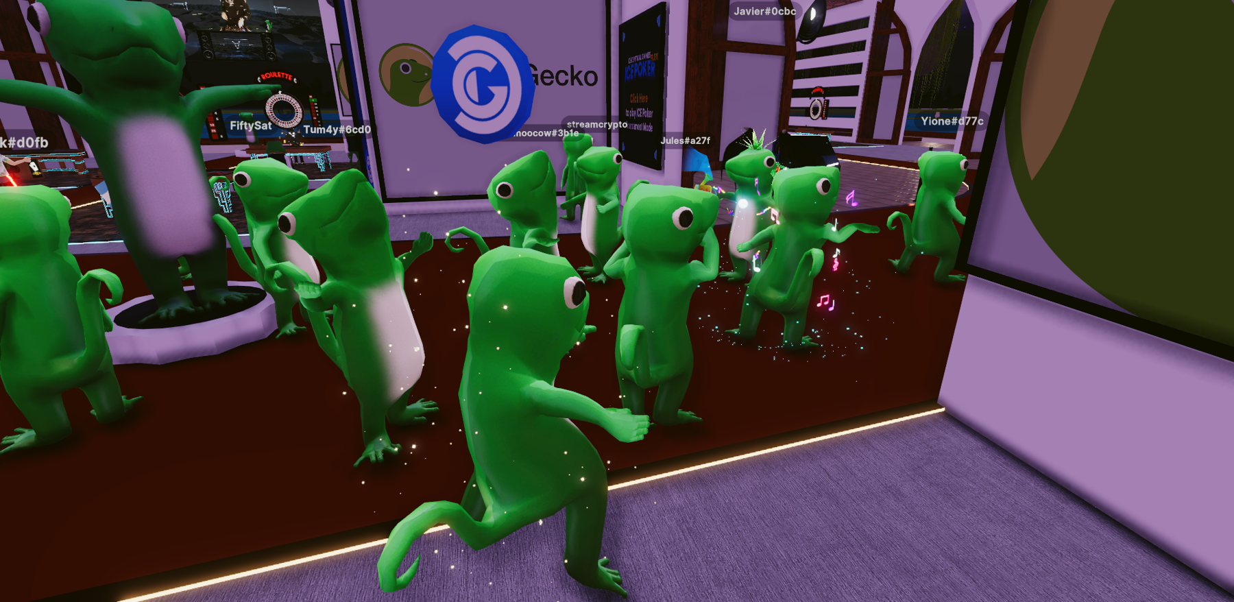 CoinGecko Metaverse party