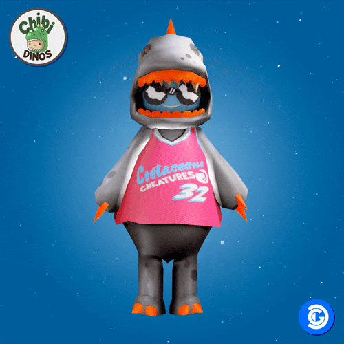 Chibi Dinos wearable