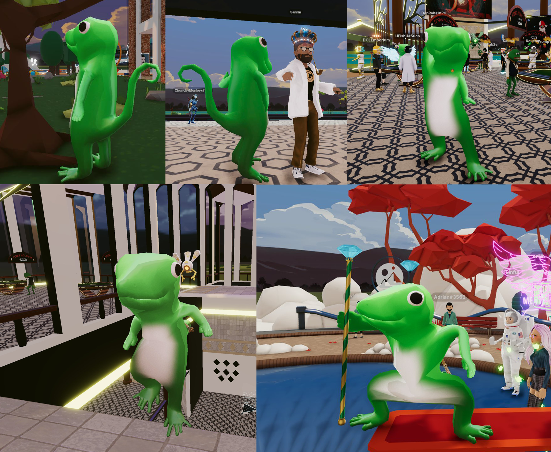 CoinGecko Skins in Decentraland