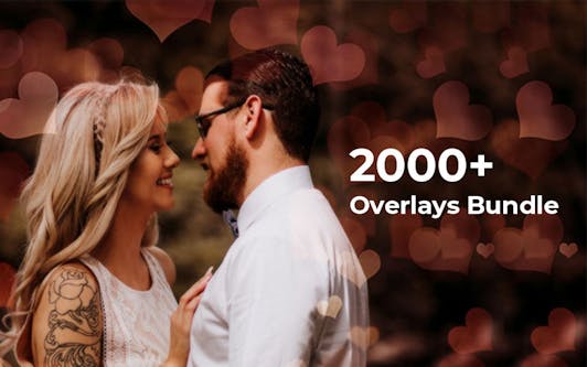 2000+ Wedding Overlays