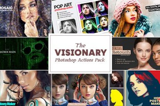 The Visionary Photoshop Actions Pack