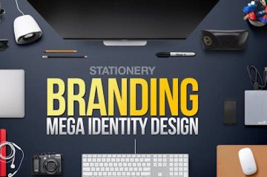 Stationery Mega Branding Identity Mockup Bundle