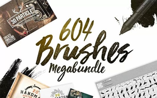 604 Brushes Mega Bundle