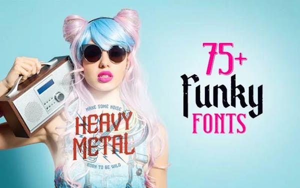75+ Funky Fonts
