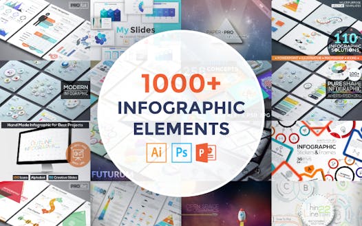 1000+ Infographic Elements