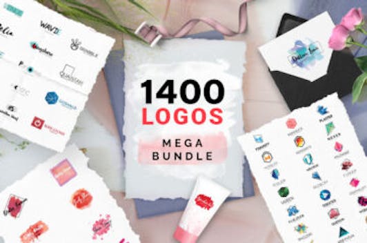 1400 Logos Mega Bundle
