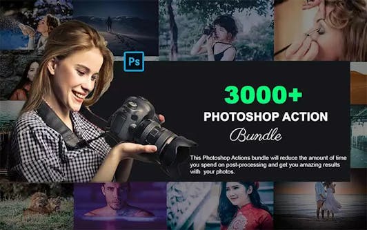 3000+ Exclusive Photoshop Actions
