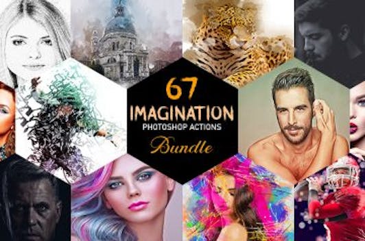 67 Imagination Photoshop Actions Bundle