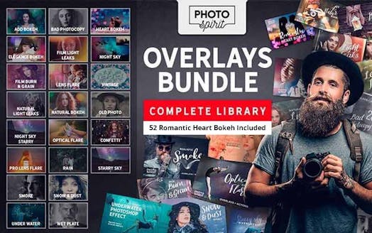 1000+ Premium HD Overlays and Actions