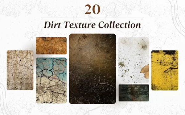 20 Free Dirt Texture Collection
