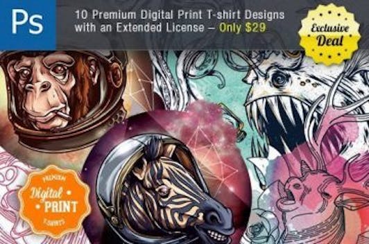 Super Premium Digital Print T-Shirt Designs