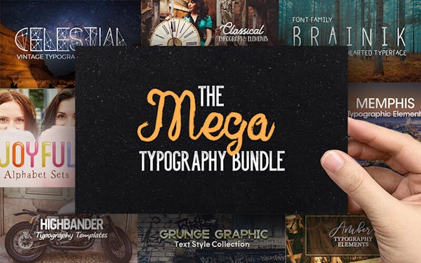 The Mega Typography Bundle