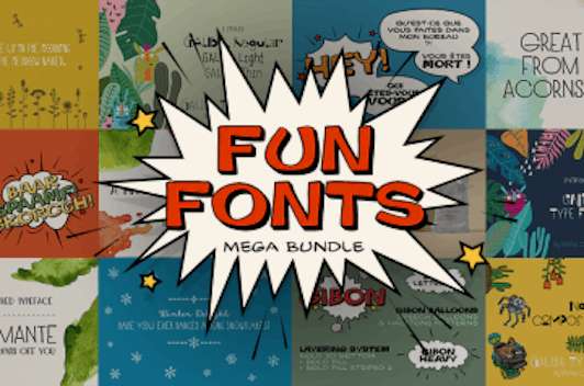 Fun Fonts Bundle