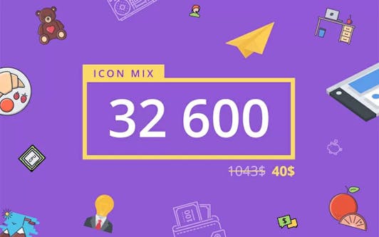 32000+ Icons Bundle