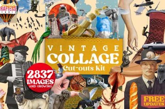 Vintage Collage Kit