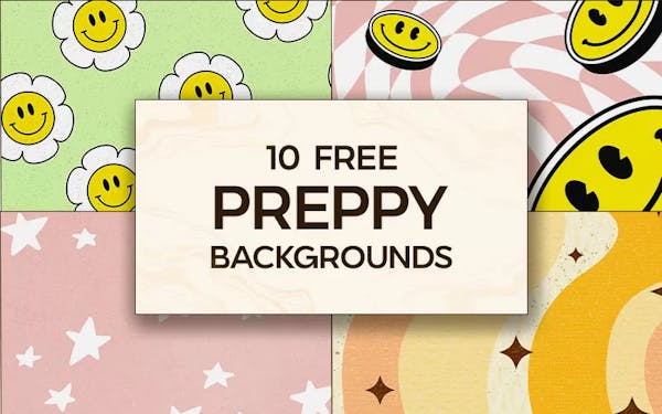 10 Free Preppy Backgrounds