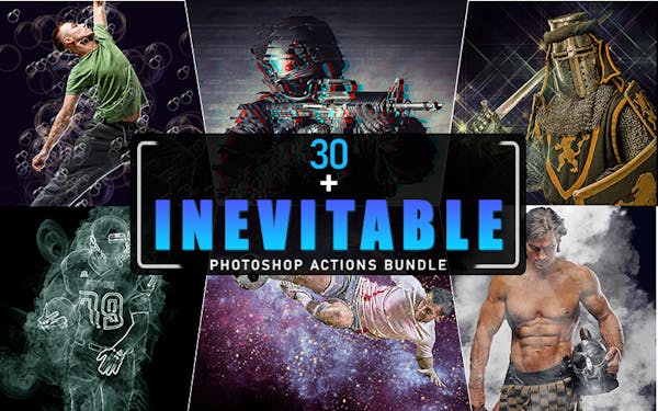 30+ Inevitable Photoshop Actions Bundle