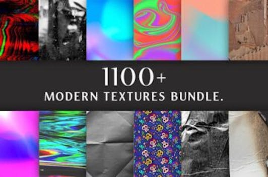 1100+ Modern Textures Bundle