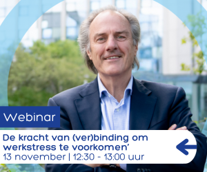 Webinar De kracht van (ver)binding om werkstress te voorkomen
