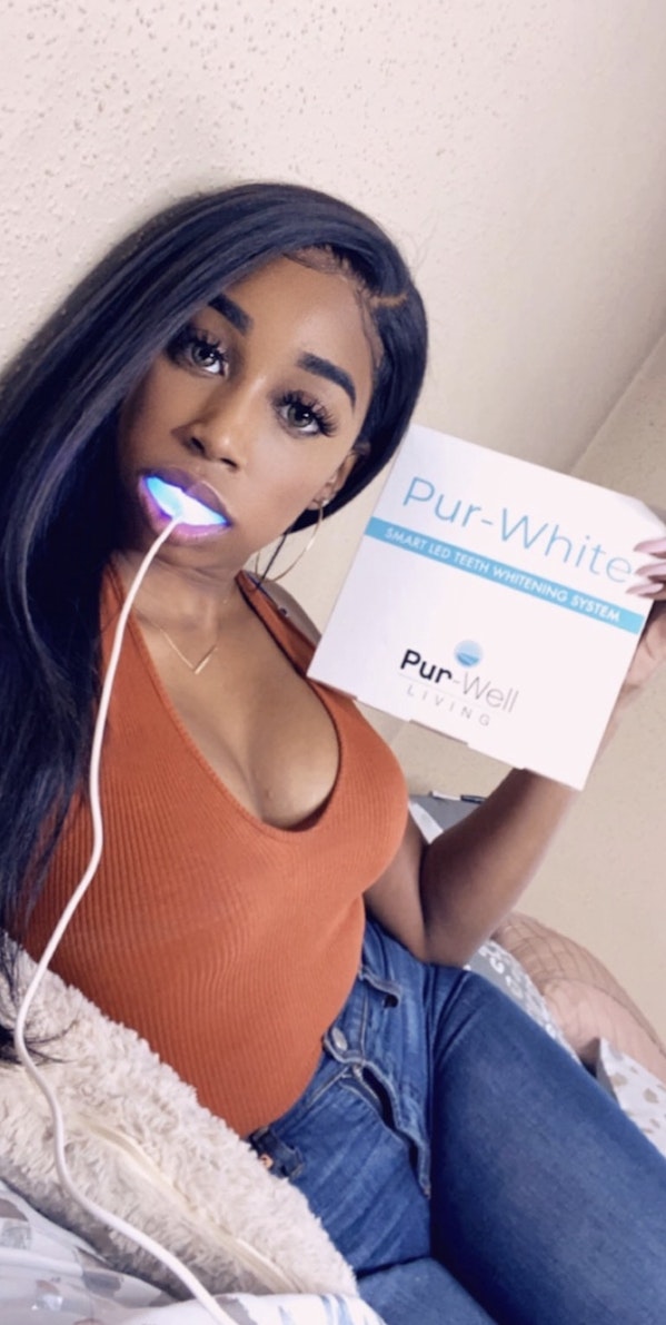 Pur-White Teeth on Instagram