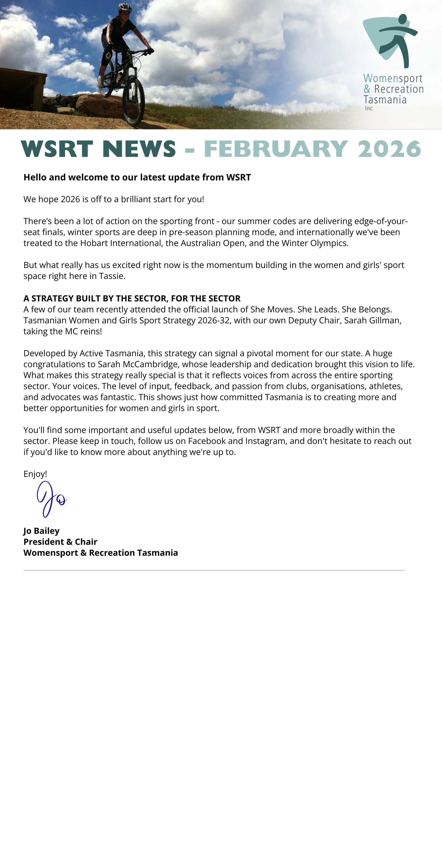 She moves. She leads. She belongs.