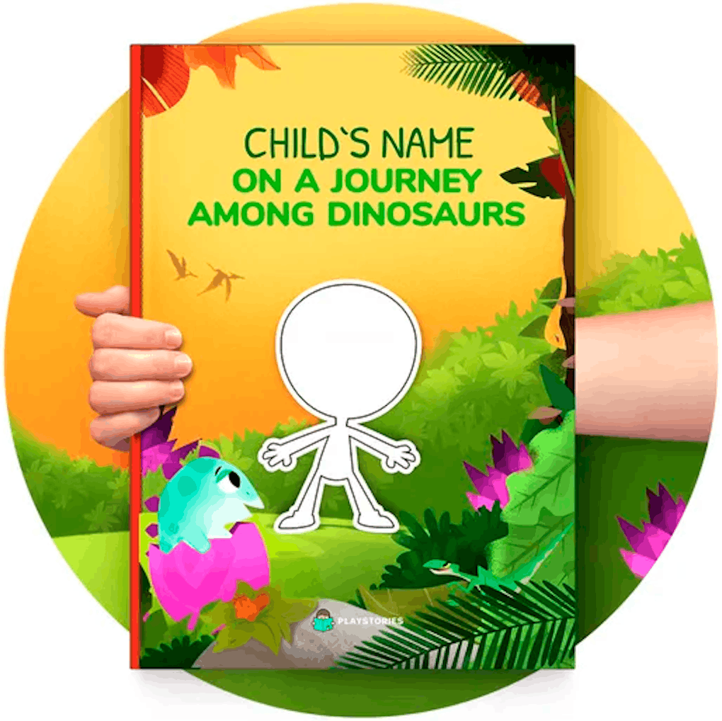 On A Journey Among Dinosaurs - Personalized Book