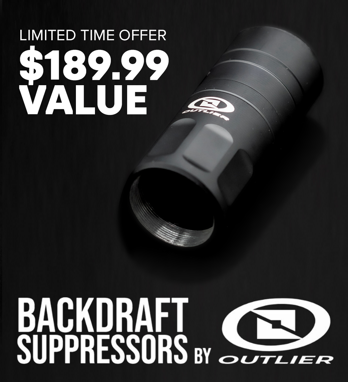 FREE BACKDRAFT SUPPRESSOR
