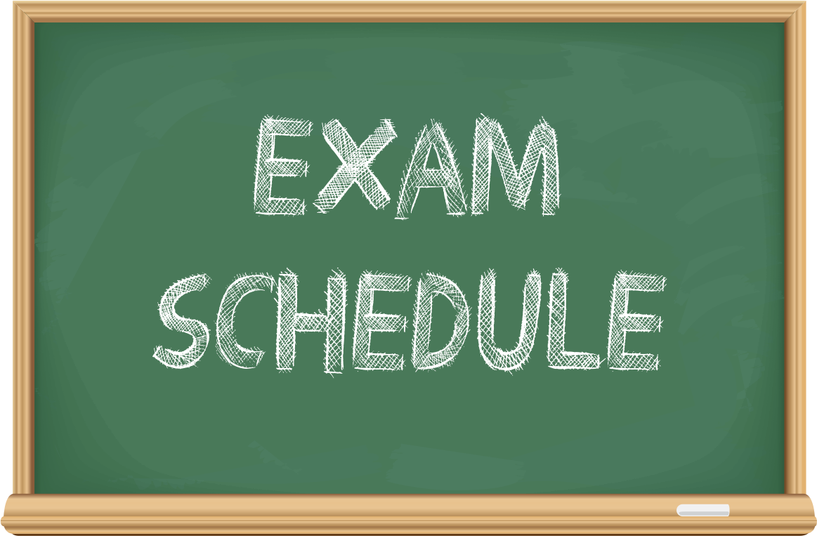 Exam Schedule