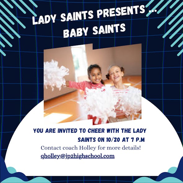 Baby Saints Cheer