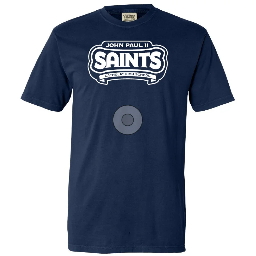 Blue Comfort Colors with Dog Bone Logo