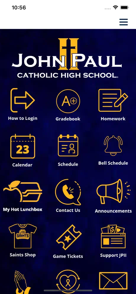 FACTS App Home Screen