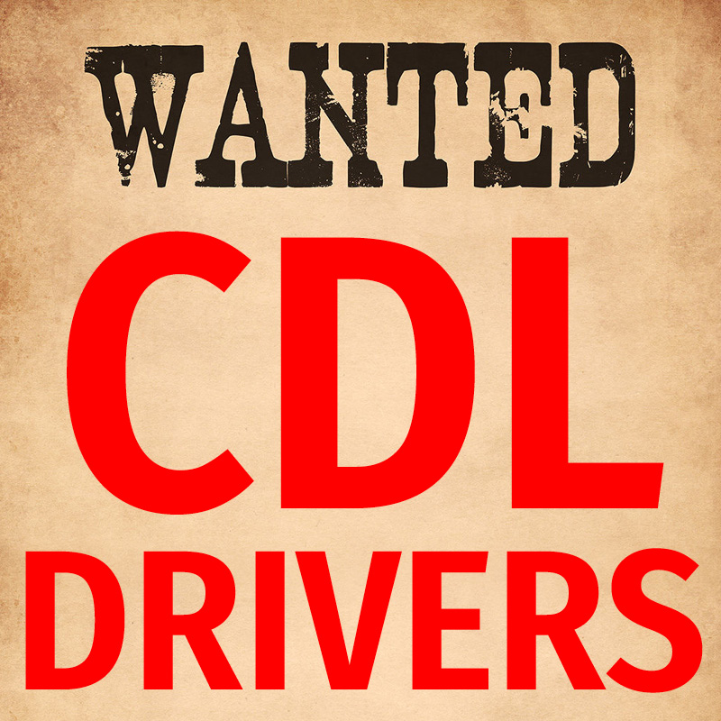 CDL Drivers Wanted