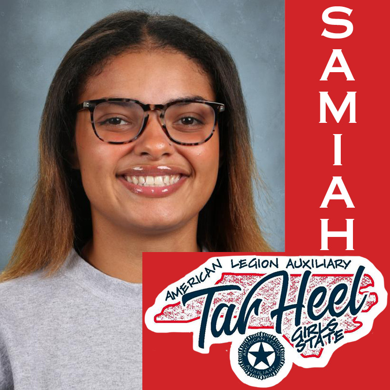 Samiah - Tar Heel Girls State