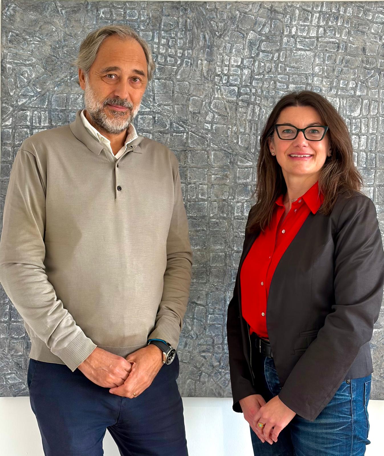 Pascal Bourbon avec Laurent Saint-Martin