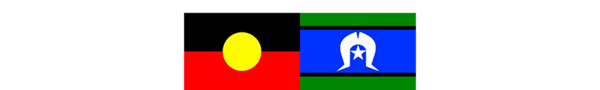 Email Image: Aboriginal and Torres Strait Islander flags.