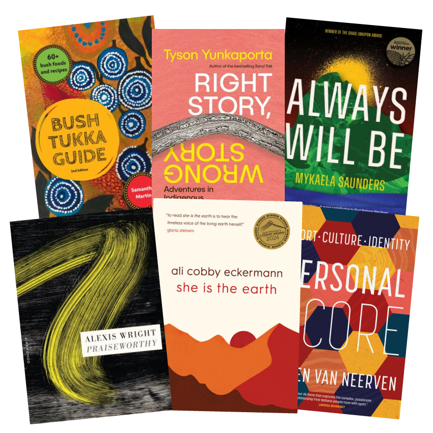 Email Image: A collage of book covers from titles featured in the Darebin Deadly Reads collection.
