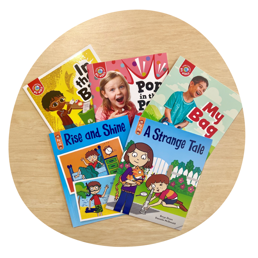 Email Image: A selection of first readers.