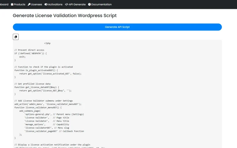 API Integration preview image 