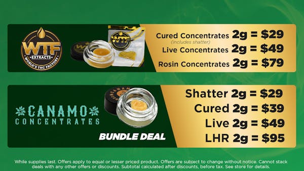 World THC Factory High Grade Concentrates 