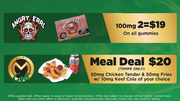Keef Cola Mint Cafe Meal Deal (TEMPE ONLY) 