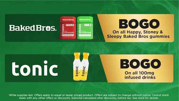 Baked Bros Effects Tonic 100mg Drinks