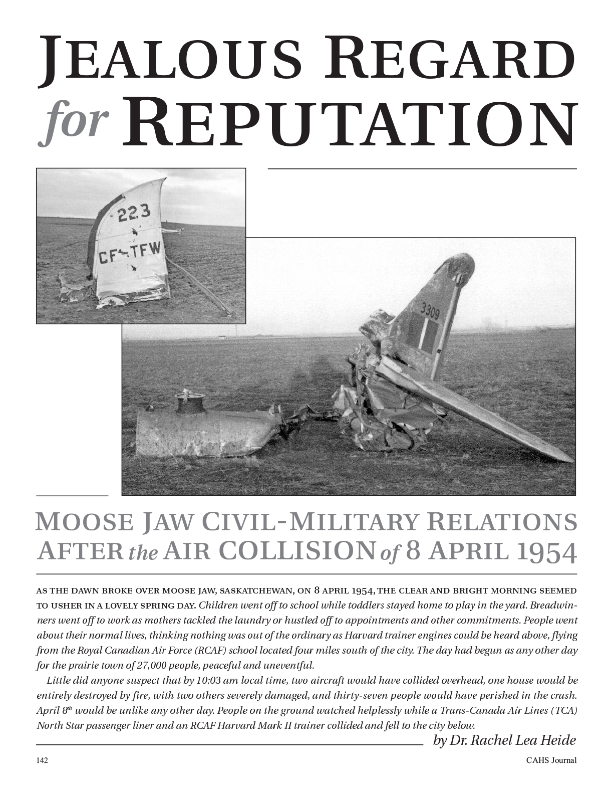 link to "Jealous Regard for Reputation" article